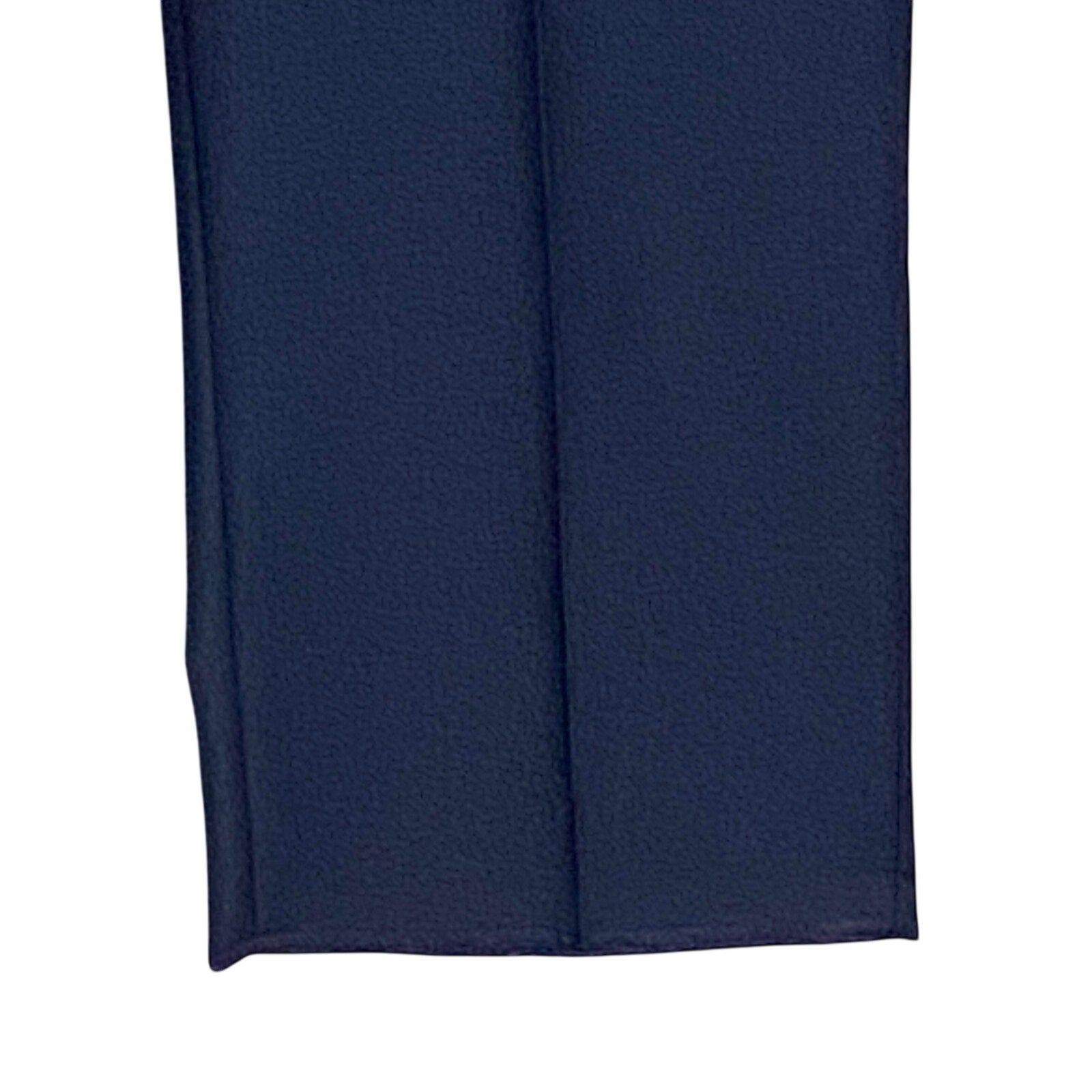 Ted Baker London Pant Men's 42R Wool Joey Dress Pant Solid Navy Blue Raw Hem