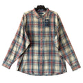 Tommy Bahama Shirt Men's 3XLT Big & Tall Long Slv Palo Alto Plaid Shellrossa