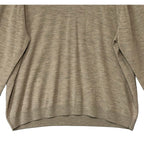 Hart Schaffner Marx Sweater Men's 2XT Big & Tall V-Neck Merino Wool Oatmeal