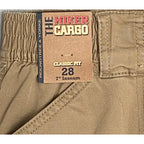 Roundtree & Yorke Shorts Men's 28W Cargo Shorts Classic Fit 7" Inseam Tan