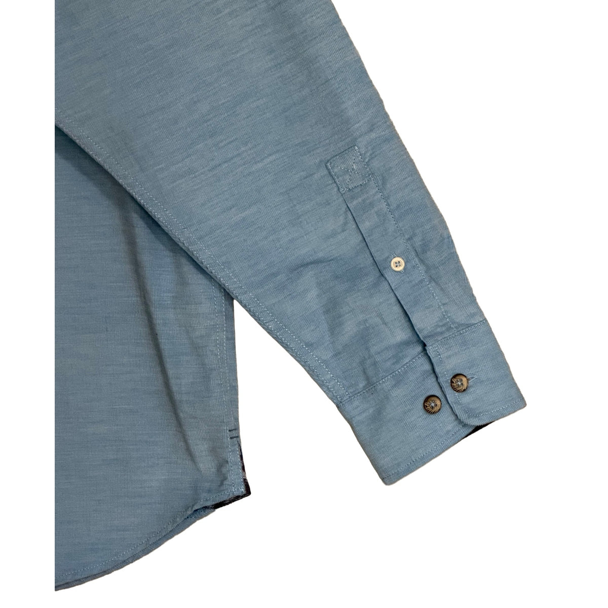 Tommy Bahama Casual Shirt Men's XXL Coastline Cord Heather Bay Raincloud