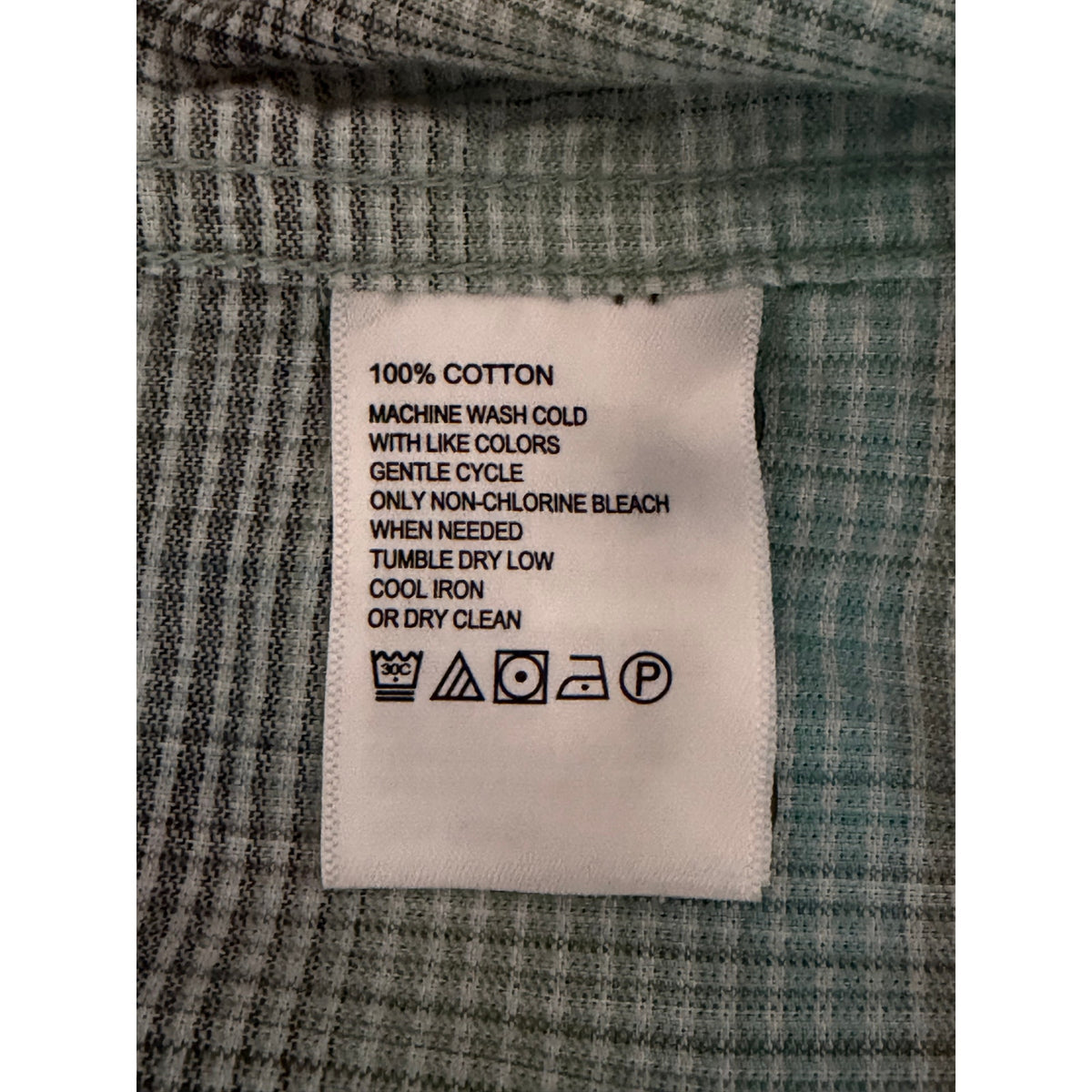 Tommy Bahama Casual Shirt Men's XL Coastline Cord Mesa Plaid Baby Fern
