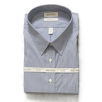 Roundtree & Yorke Shirt Big & Tall Men's 19 36/37 Blue Pinstripe Dress Shirt