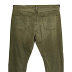 Daniel Cremieux Premium Denim Pants Men's 40"x30" Straight Fit Olive Green