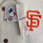 Tommy Bahama Silk Shirt Men's Large "Go Big or Go Home Camp" MLB SF Giants