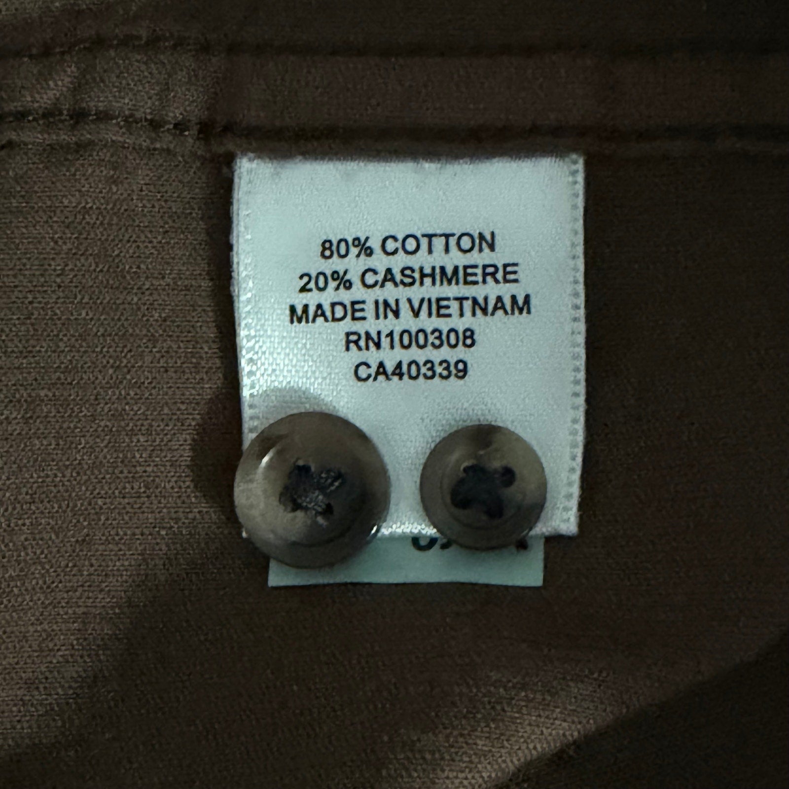 Peter Millar Cotton Cashmere Corduroy Sport Shirt Men's XXL French Press
