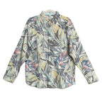 Tommy Bahama Shirt Men's XL "Barbados Breeze Stretch" Vines Linen Blend
