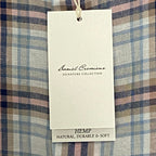 Daniel Cremieux Shirt Signature Collection Men's Large Shirt Hemp Blend