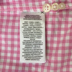 Polo Ralph Lauren Shirt Men's XXL Classic Long Slv Oxford Pink White Gingham