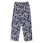 Ted Baker Sleep Pant Men's Small Woven Cotton Drawstring Pockets Blue Floral