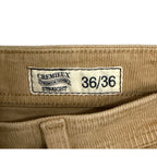 Daniel Cremieux Corduroy Pants Men's 36"x36" Straight Fit Stretch Wheat