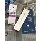 Tommy Bahama Shirt Men's 2XLT Big & Tall Canyon Beach Flannel Grey Plaid