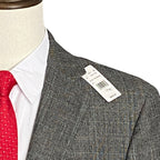 Brooks Brothers Sport Coat Men's 44 Long Sport Coat Grey Plaid Wool Blend