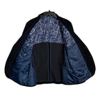 Nautica Sport Coat Men's 44 Regular Brielle Corduroy Dark Blue