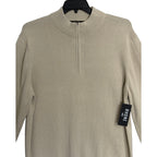 Rhone 1/4 Zip Pullover Men's XL Commuter Sweater Mock Neck Bone