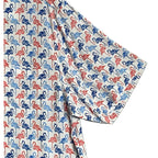 Tommy Bahama Shirt "The Veracruz Cay Flamingo Mingle" Men's Large White