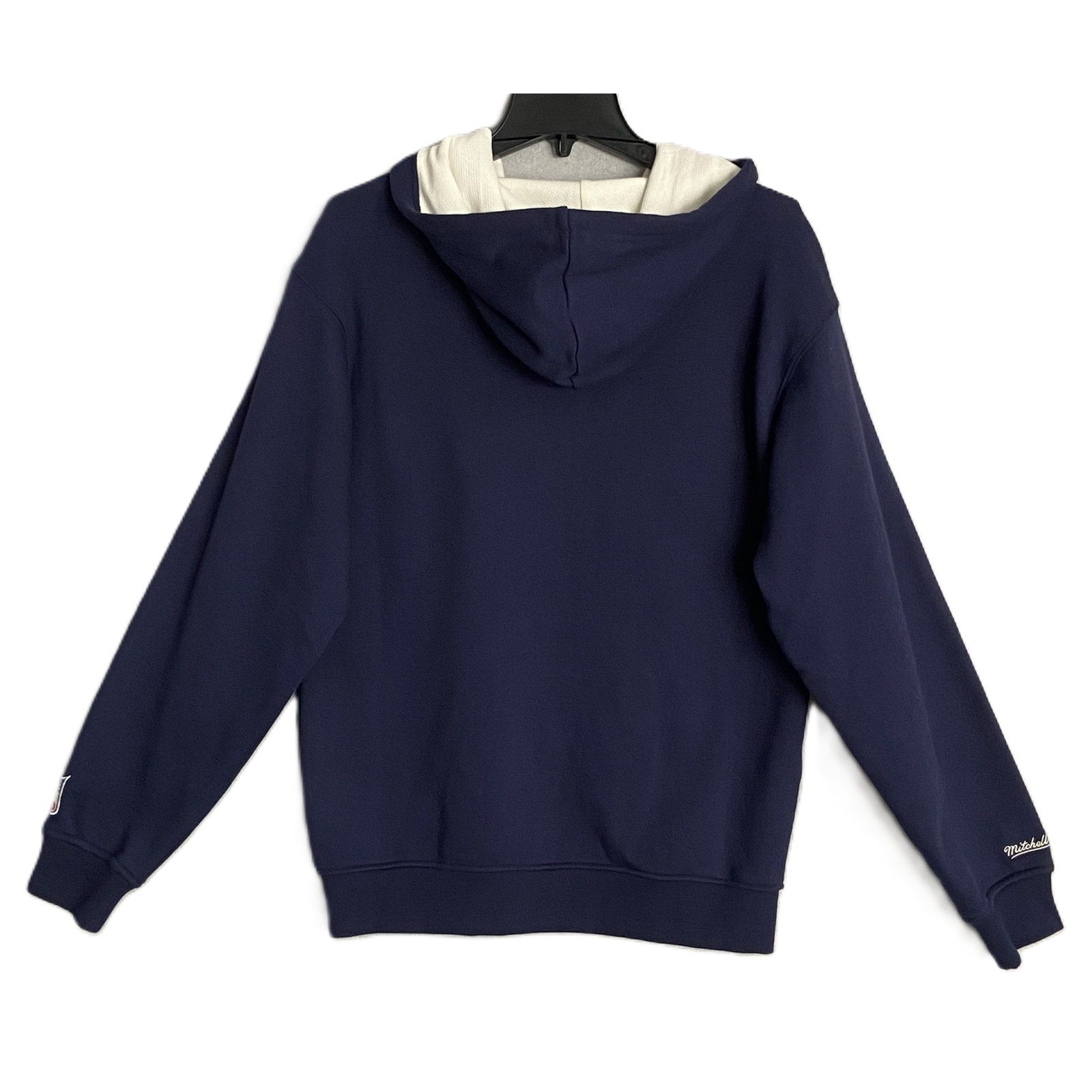 Mitchell & Ness Dallas Cowboys Throwbacks Hoodie Men's Small Full Zip Blue