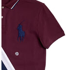 Polo Ralph Lauren Shirt Men's Medium Custom Slim Fit Big Pony Mesh Short Sleeve