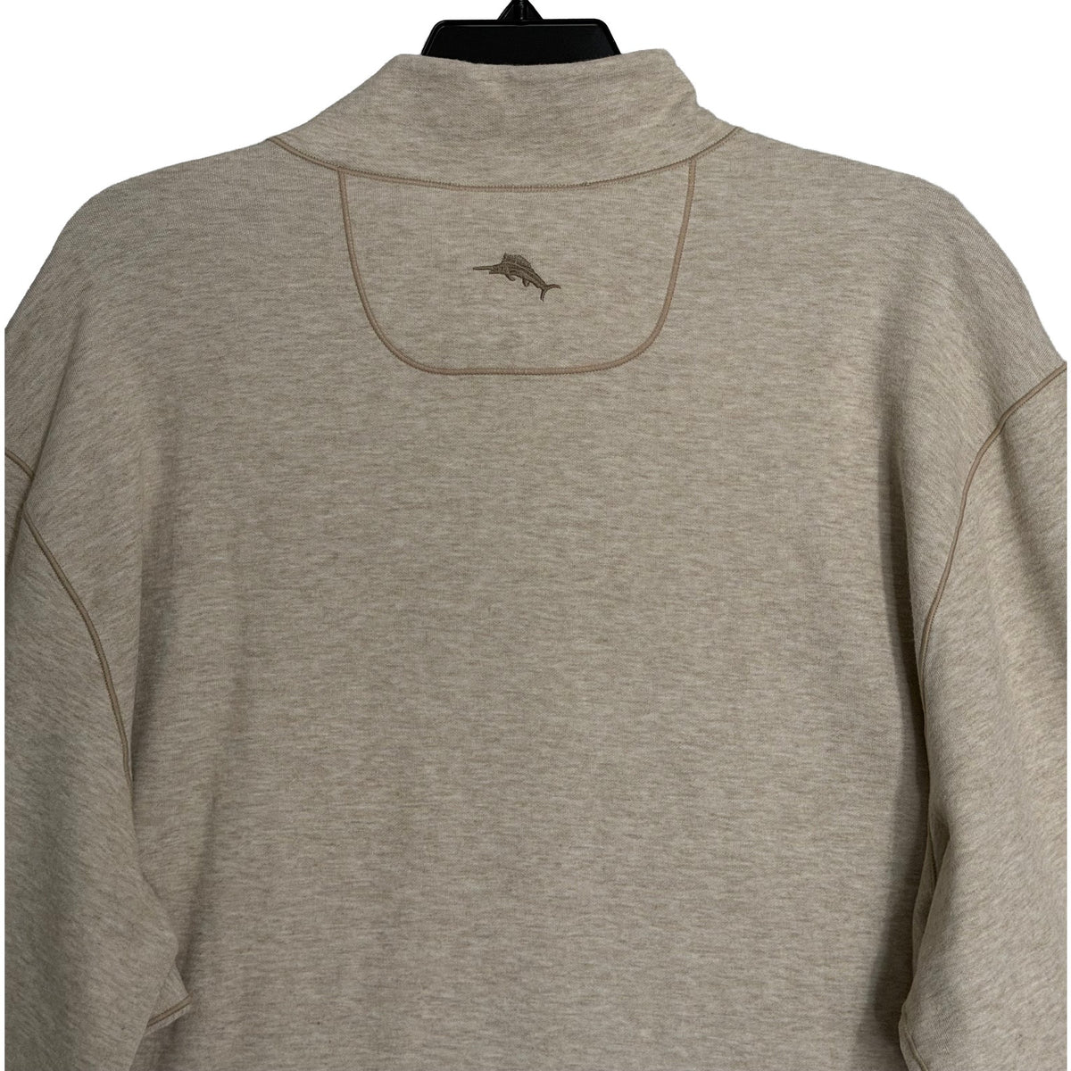Tommy Bahama Half-Zip Men's 2XLB "Flipview Half Zip" Sweatshirt Cobblestone
