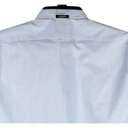 Calvin Klein Shirt Men's Small 14-14.5 Infinite Color Slim Fit Band Collar Blue