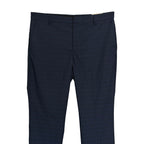 Perry Ellis Portfolio Pant Men's 36"x34" Modern Fit Flat Front Passion Blue