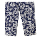 Ted Baker Sleep Pant Men's Small Woven Cotton Drawstring Pockets Blue Floral