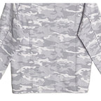 Johnnie-O 1/4 Zip Pullover Men's Small Lightweight Stretch Fabric Gray Camo