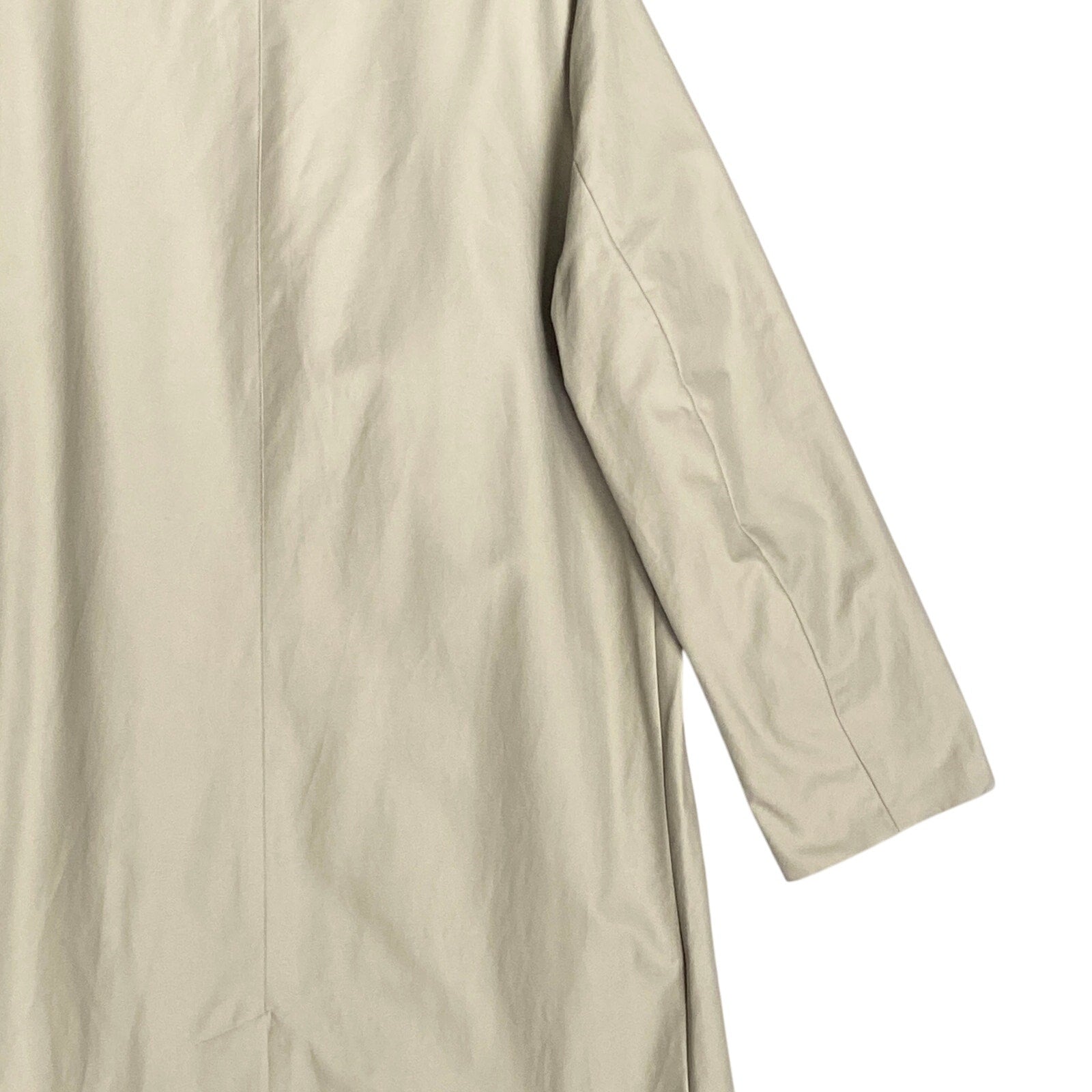 Calvin Klein Trench Coat Men's Medium Classic Style Raincoat Abbey Stone