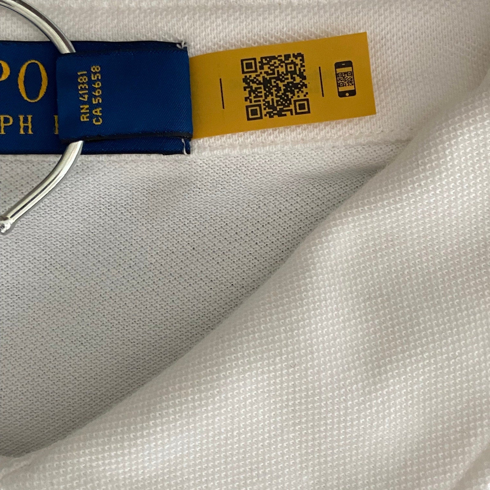 Polo Ralph Lauren Shirt Men's 4XLT Polo Bear Knit Short Sleeve Polo White