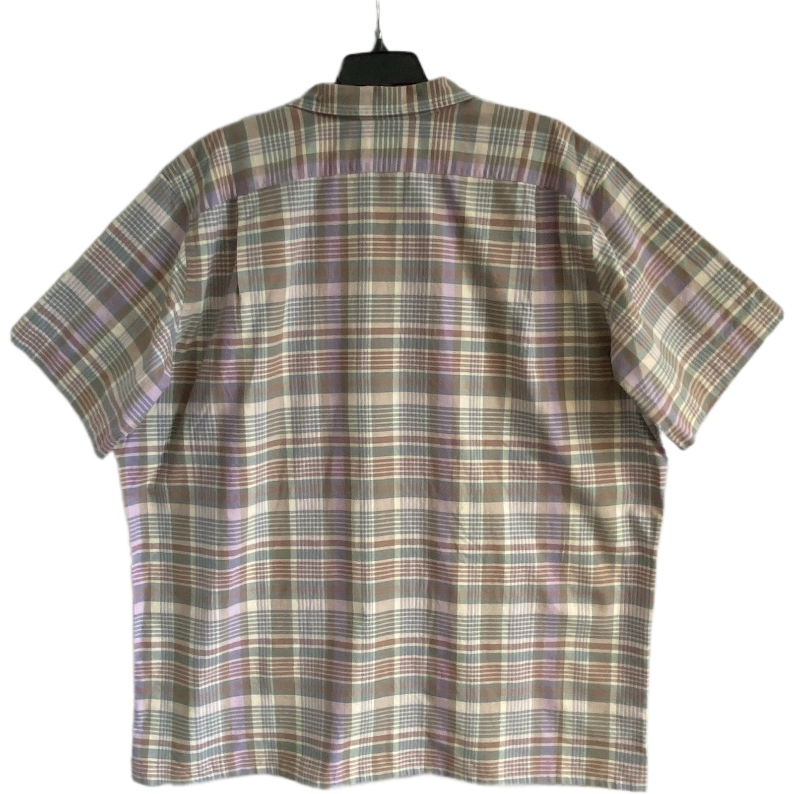 Polo Ralph Lauren Shirt Men's 3XLT Big & Tall Plaid Oxford Camp Shirt