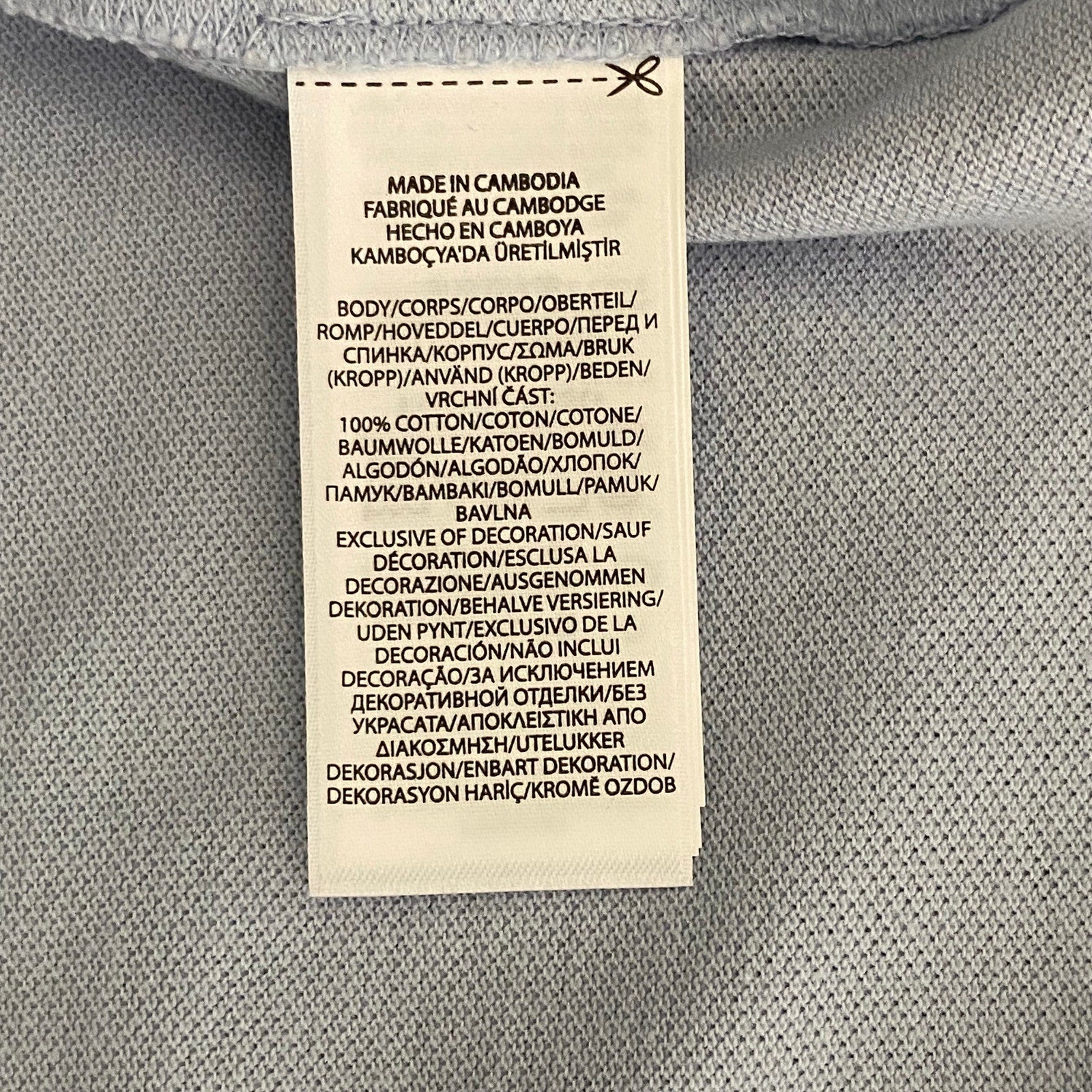 Polo Ralph Lauren Polo Shirt Classic Fit Short Sleeve Light Blue Men's XXL