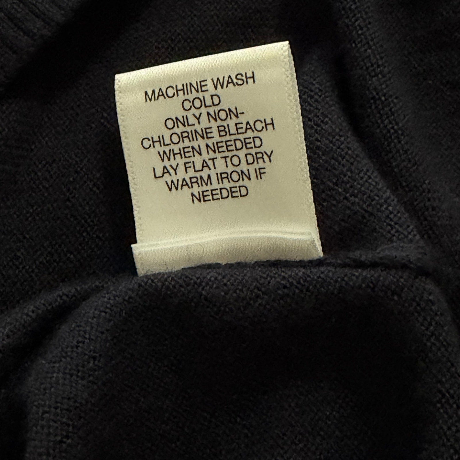 Daniel Cremieux Sweater Vest Men's Large Supima Cotton Cashmere Navy
