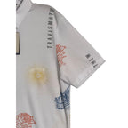 Travis Mathew Shirt Men's Large "Passport Polo" Lightweight Stretch White