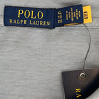 Polo Ralph Lauren Shirt Men's XL Buttonless Polo Cotton Linen Blue
