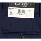 Lauren Ralph Lauren Men's 30x30 Classic Fit Suit Trousers Stretch Navy Blue
