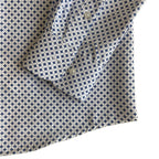 Nautica Dress Shirt Men's 14-14.5 32/33 Performance Slim Fit Blue Floral NEW
