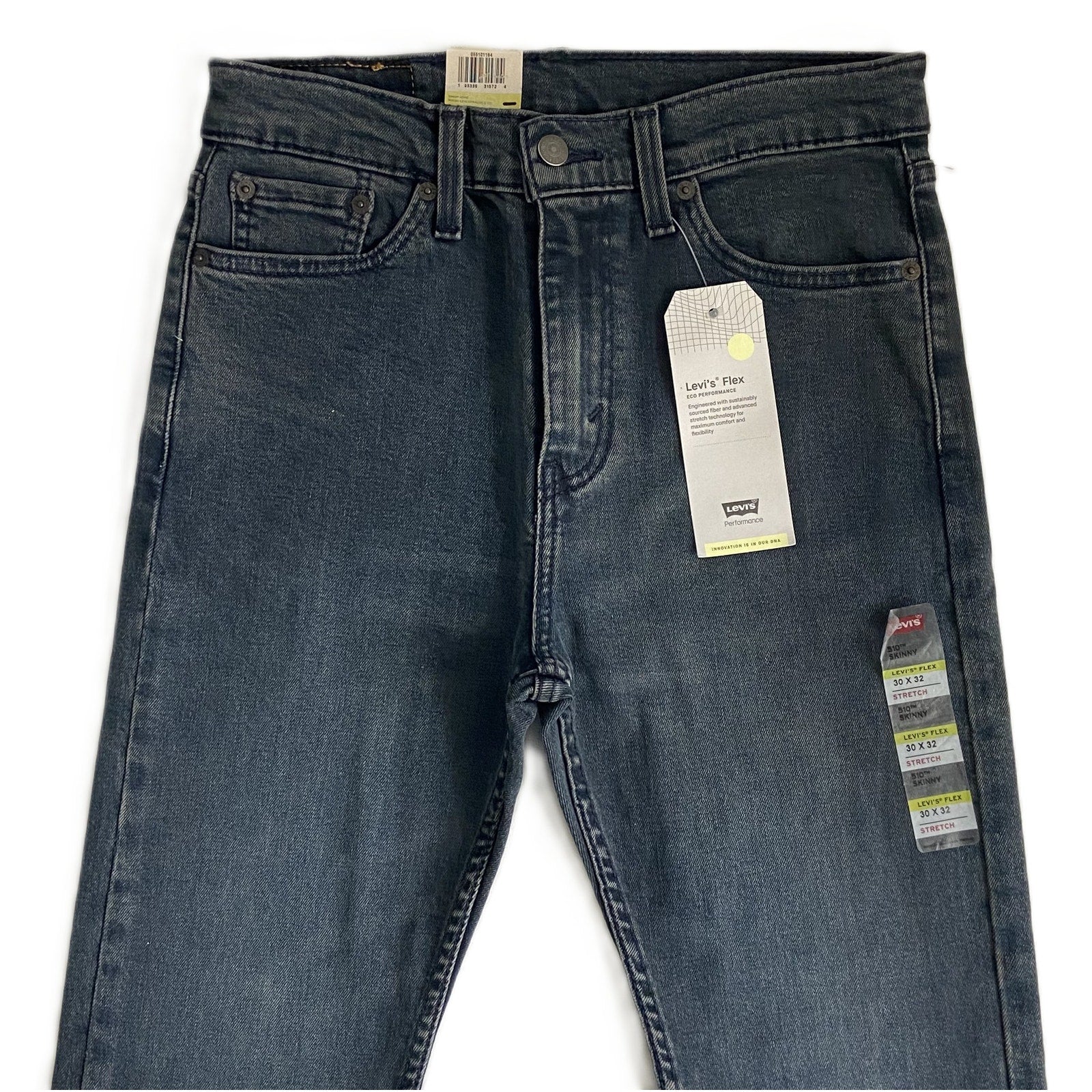 Levi's 510 Skinny Jeans Men's 30x32 Stretch Blue Denim
