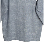 Quieti 1/4 Zip Pullover Men's XXL Mock Neck Stretch Fabric Blue