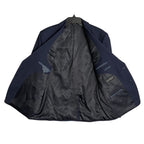 Lauren Ralph Lauren Suit Jacket Men's 40 Short Classic Fit Navy Blue Wool