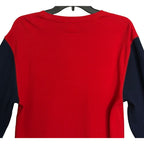 Polo Ralph Lauren Sleepwear Men's Small Crew Neck Long Sleeve Shirt Red Blue