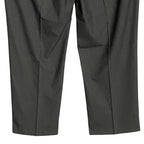Haggar Premium Suit Pants Men's 40x30 Classic Fit Stretch Fabric Gray