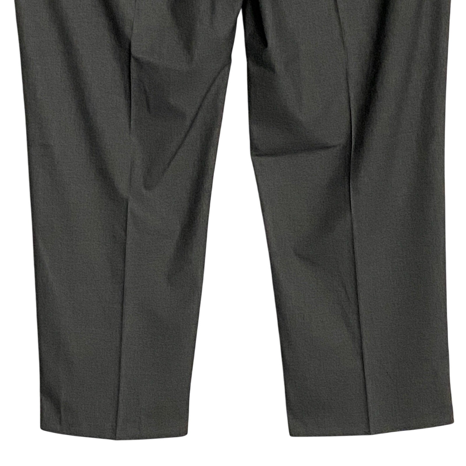 Haggar Premium Suit Pants Men's 40x30 Classic Fit Stretch Fabric Gray