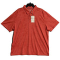 Tommy Bahama Shirt Men's XXL "Palm Coast Isles" Polo Shirt Red Flash