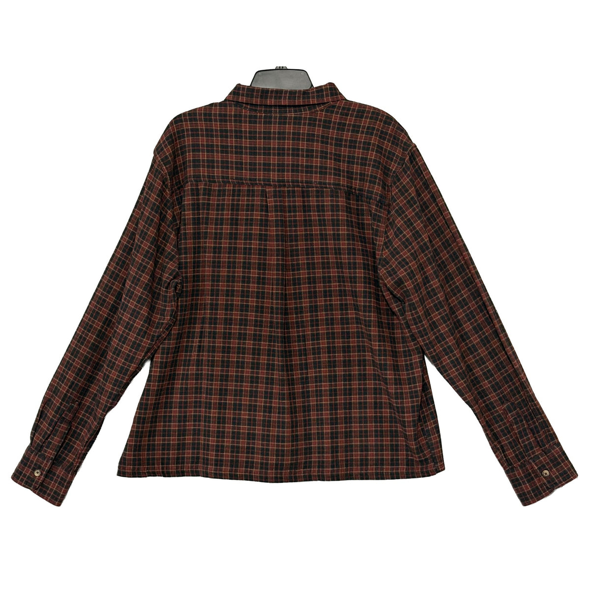 BDG Flannel Shirt Men's XL Long Sleeve Button Up Red Black Gingham