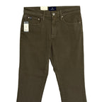 Daniel Cremieux Pant Men's 30"x30" CMX 5-Pocket Pant Sateen Stretch Dark Olive