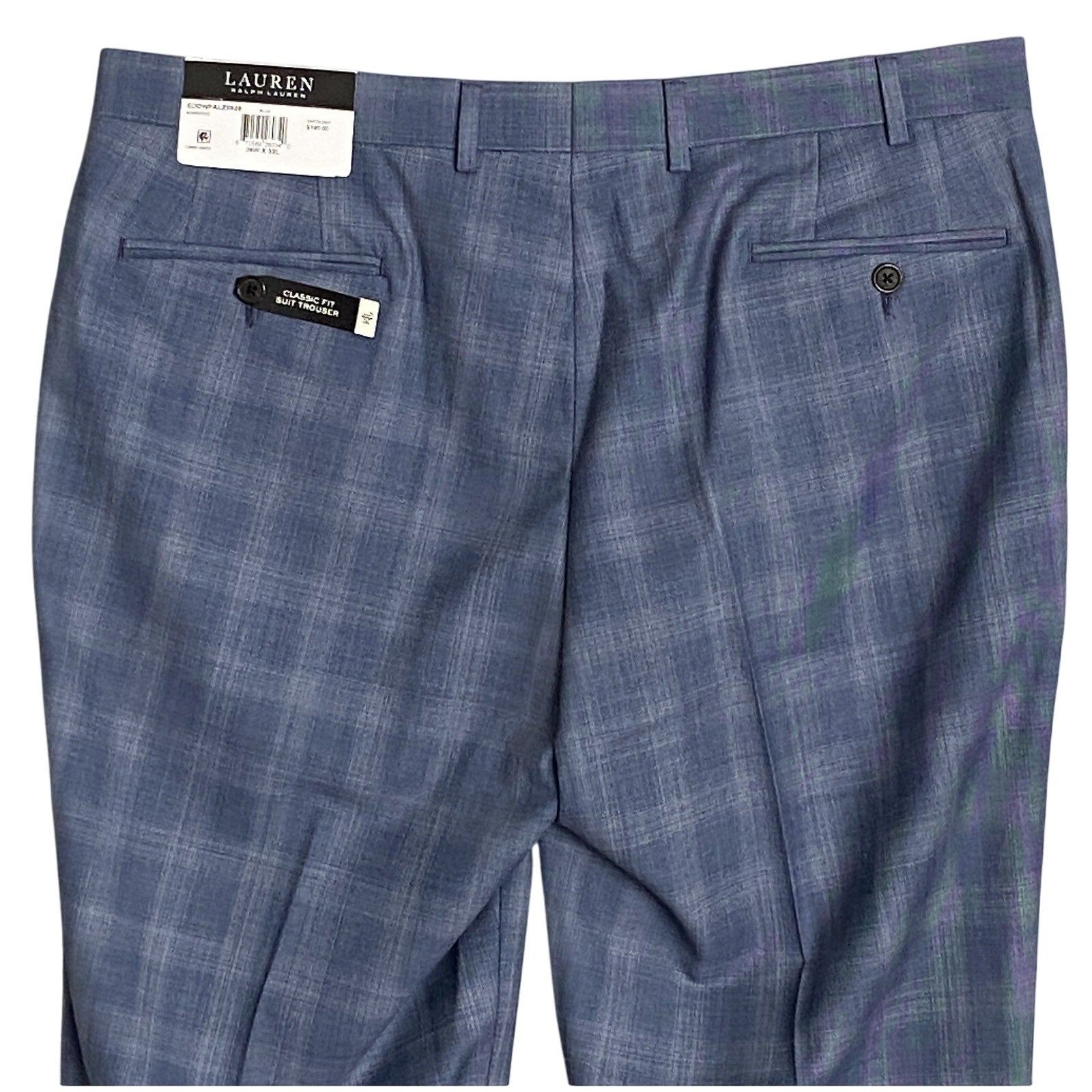 Ralph Lauren Dress Pant Men's 36x32 Ultraflex Trouser Classic Fit Blue –  Prime Buy Direct