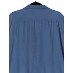 Vineyard Vines Casual Shirt Men's XXL Short Sleeve Cabana Shirt Blue
