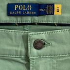 Polo Ralph Lauren Pants Men's 33x32 Varick Slim Straight Stretch Faded Mint