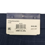 Tommy Hilfiger Dress Pants Men's 38"x29" THFlex Tate Stretch Blue Check