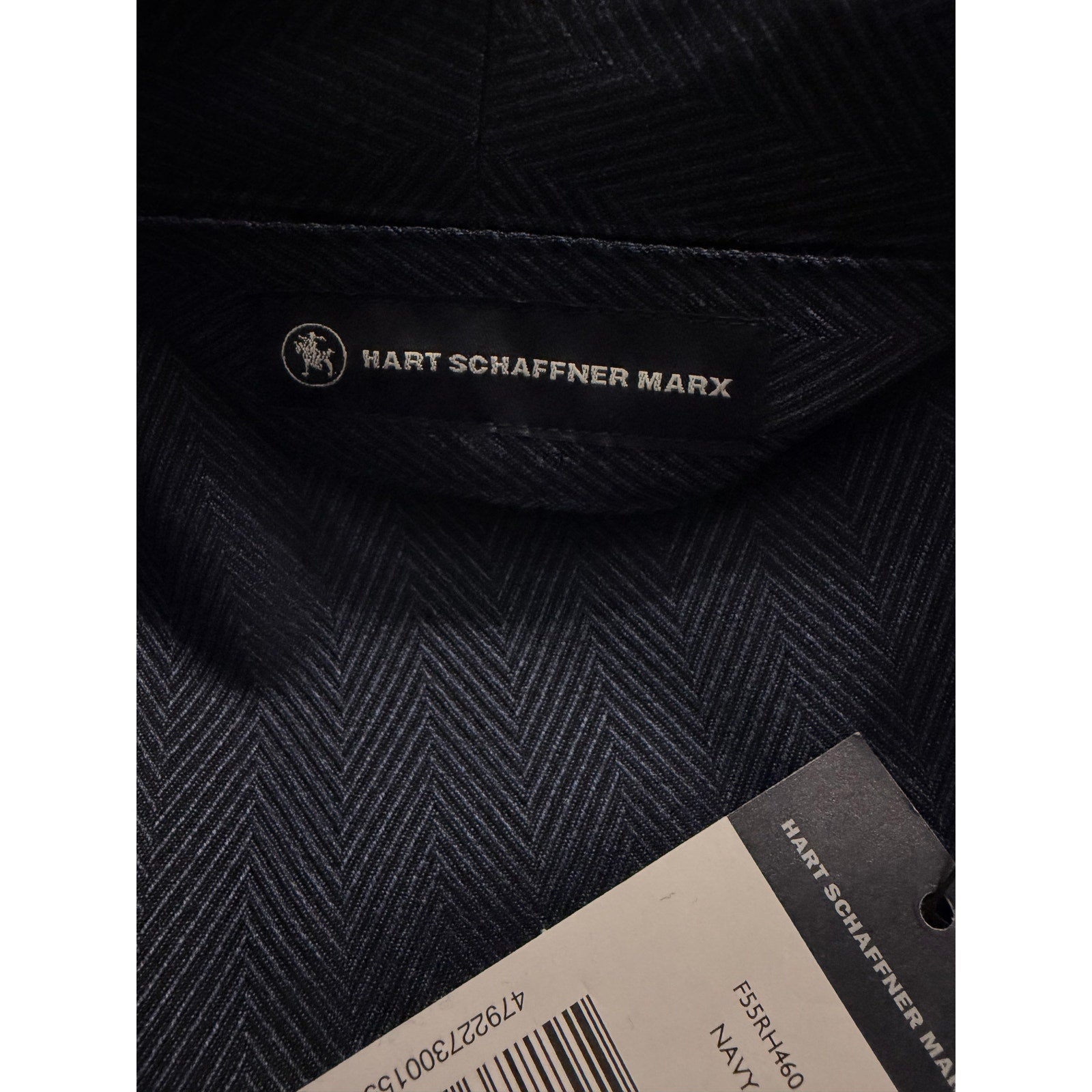 Hart Schaffner Marx Robe Men's Small/Medium Shawl Collar Long Sleeve Blue
